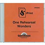Shawnee Press One Rehearsal Wonders (iPrint Orchestration CD) Score & Parts