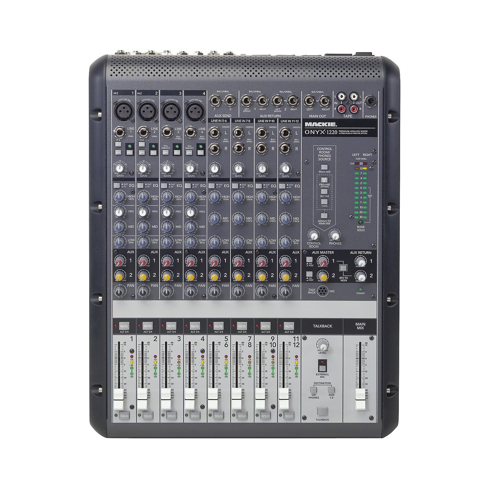 Mackie Onyx 1220 & Firewire Card Musician's Friend