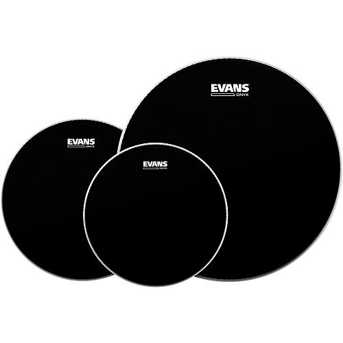 Evans Onyx 2 Drumhead Pack Standard - 12/13/16