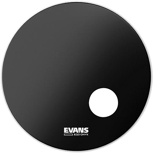Evans Onyx Resonant Bass Drum Head Condition 1 - Mint 26 in.