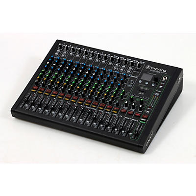 Mackie Onyx16 16-Channel Premium Analog Mixer With Multi-Track USB And Bluetooth