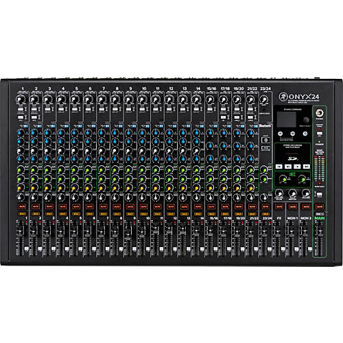 Mackie Onyx24 24-Channel Premium Analog Mixer With Multi-Track USB And Bluetooth Condition 2 - Blemished  197881145781