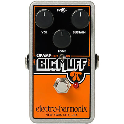 Electro-Harmonix Op-Amp Big Muff Pi Fuzz Guitar Effects Pedal