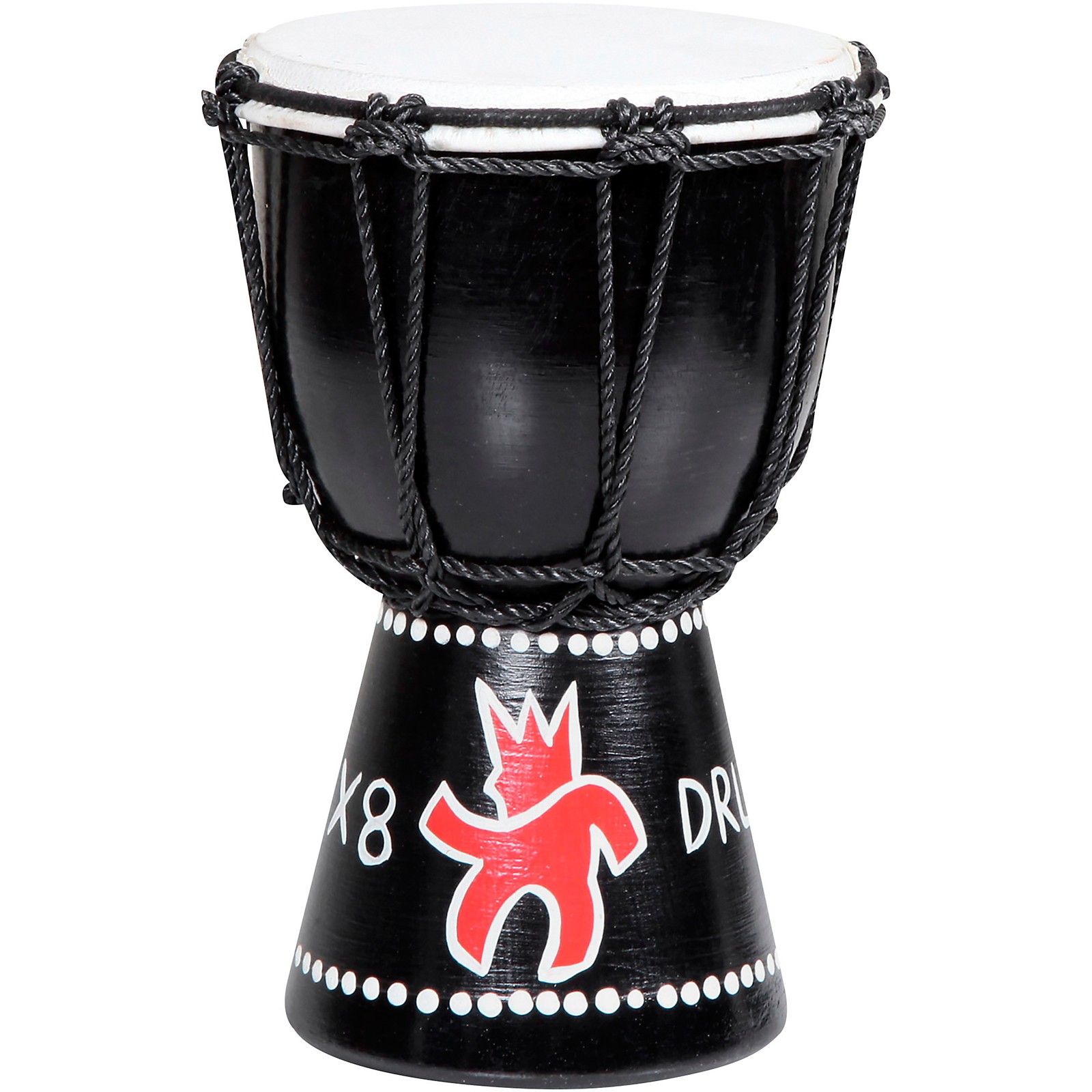 Open Box X8 Drums Mini Djembe Black Musicians Friend