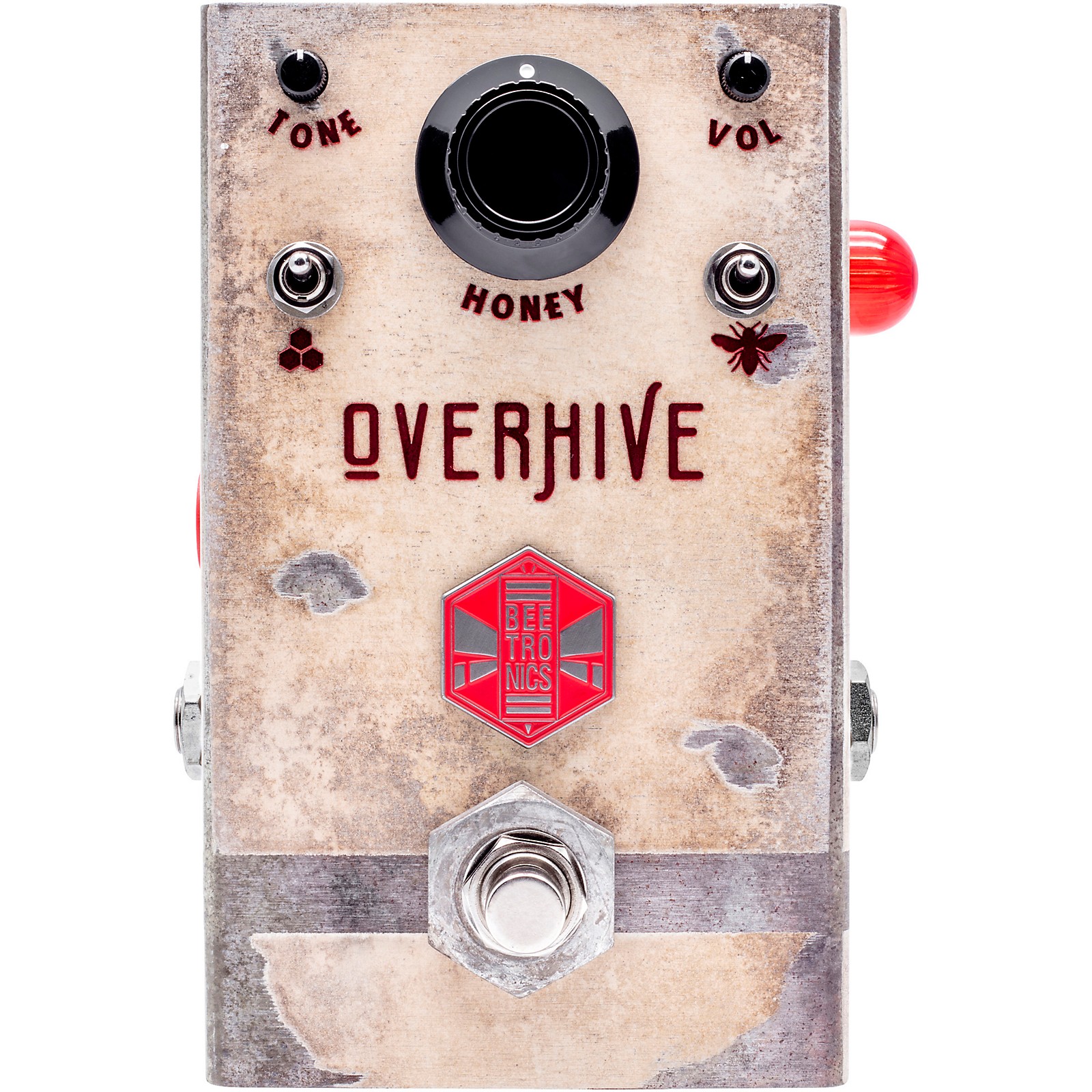 Open Box Beetronics FX Overhive Overdrive Effects Pedal Musician's Friend