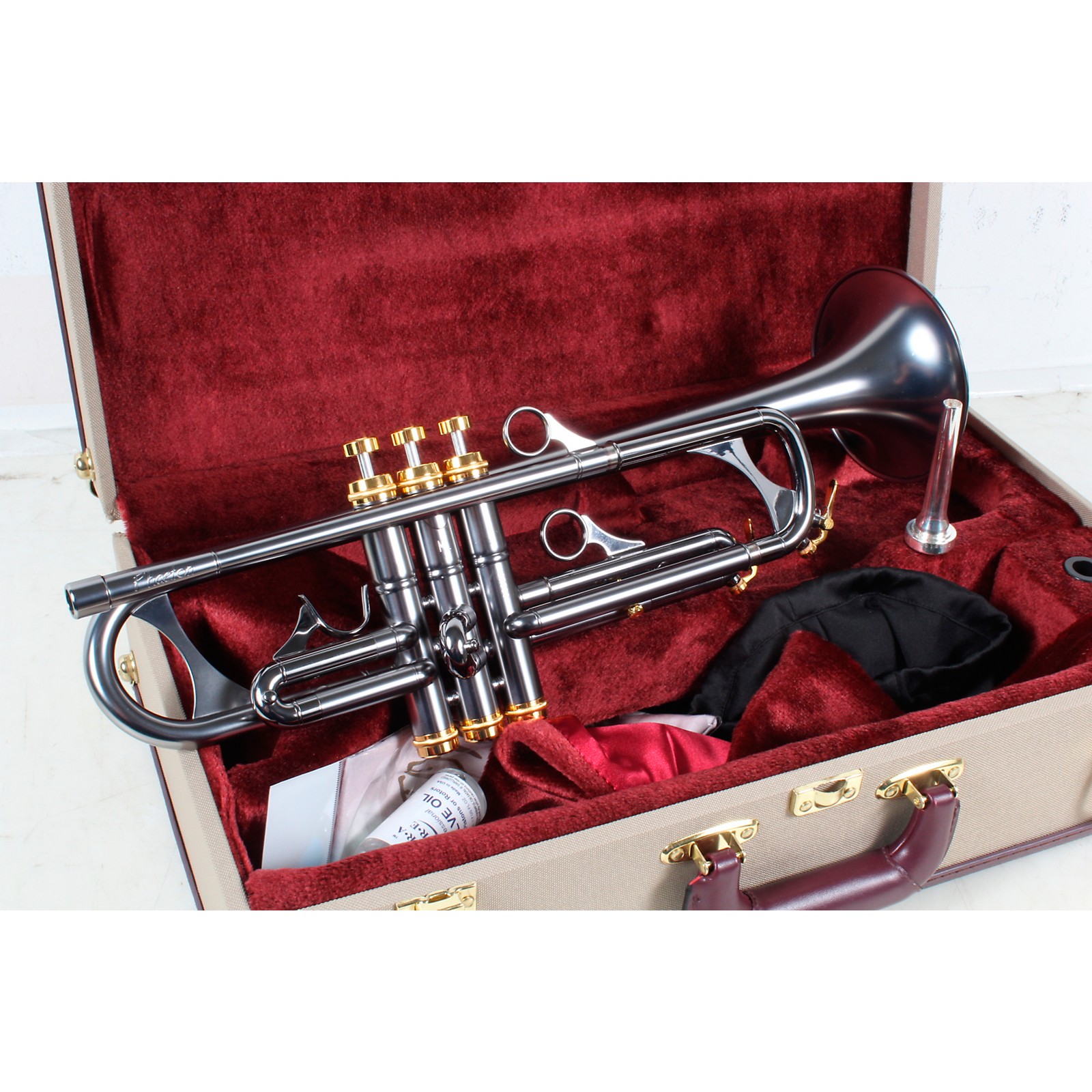 Open Box Phaeton Professional Trumpet Matte 190839897862 Musician's