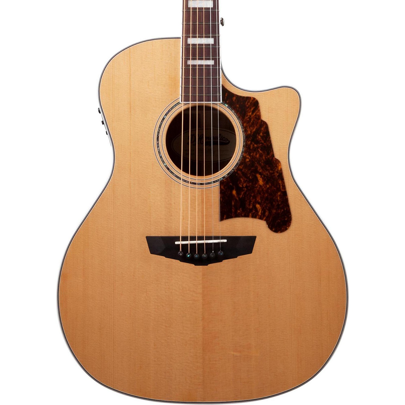 Open Box D'Angelico Premier Gramercy AcousticElectric Guitar Natural