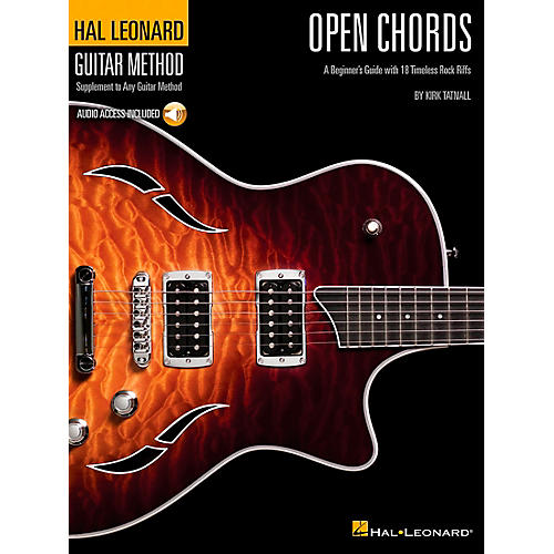 Open Chords Book/CD Hal Leonard guitar Method Supplement