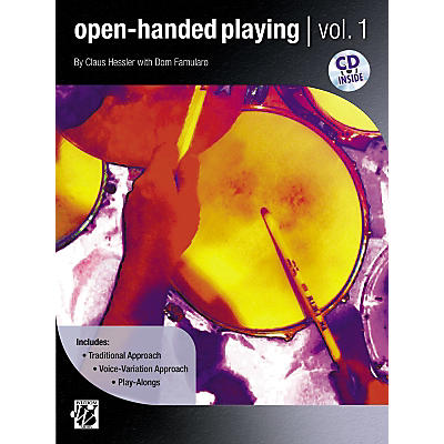 Alfred Open-Handed Playing Volume 1 Book & CD