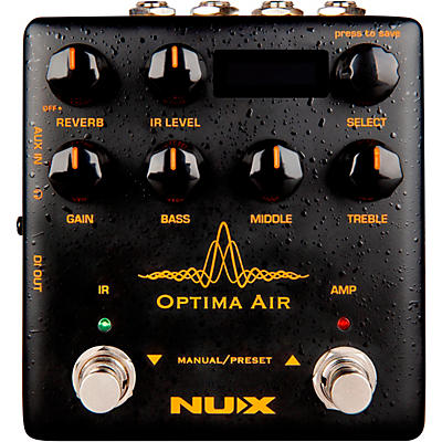 NUX Optima Air Acoustic Guitar Simulator Pedal