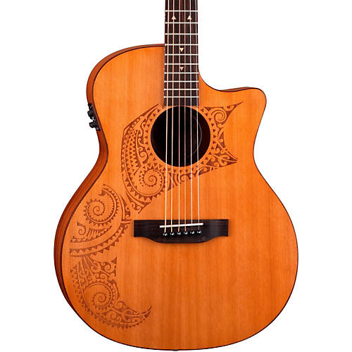 Oracle Grand Concert Series Tattoo Acoustic-Electric Guitar