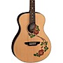 Luna Guitars Oracle Rose Folk Acoustic-Electric Guitar Natural