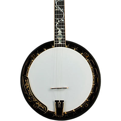 Gold Tone Orange Blossom Banjo "The Gold-Plated Beauty" with Case