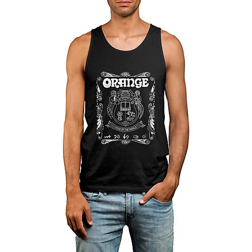 Orange Amplifiers Orange Crest Tank Top XX Large Black