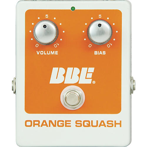 Orange Squash Compressor Pedal