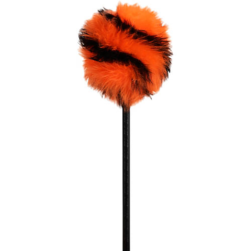 Danmar Percussion Orange Tiger Furry Bass Drum Beater