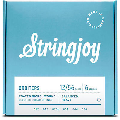 Stringjoy Orbiters Coated Nickel Wound Electric Guitar Strings