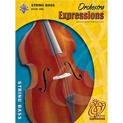 Alfred Orchestra Expressions Book One Student Edition String Bass Book & CD 1