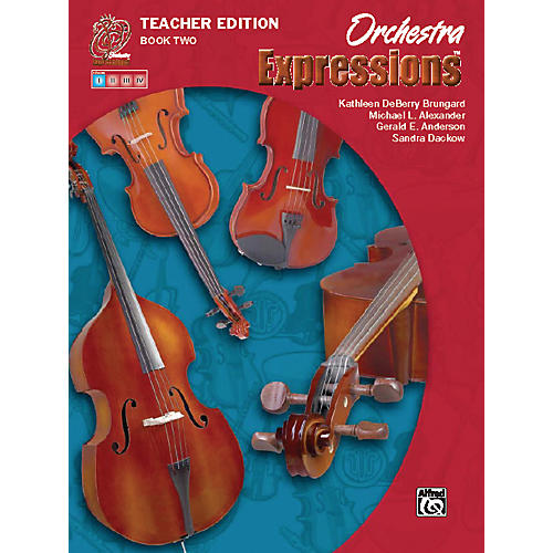 Alfred Orchestra Expressions Book Two Teacher Edition Teacher Curriculum Package