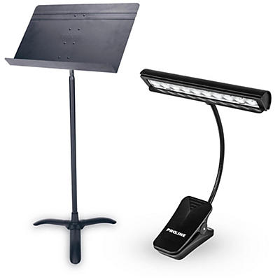 Proline Orchestra Music Stand & LED Light Combo