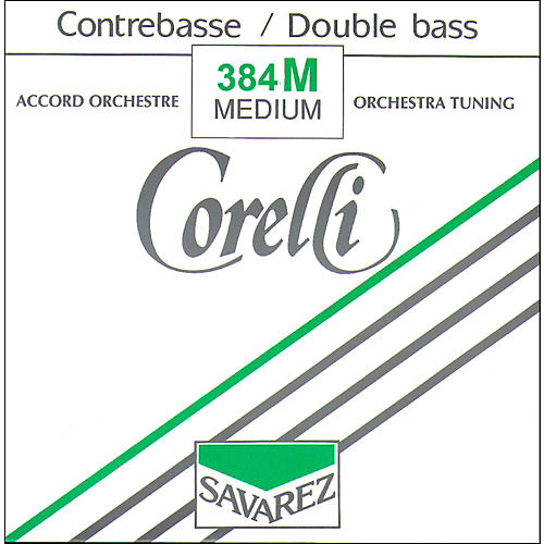 Corelli Orchestral Nickel Series Double Bass E String 3/4 Size Medium Ball End