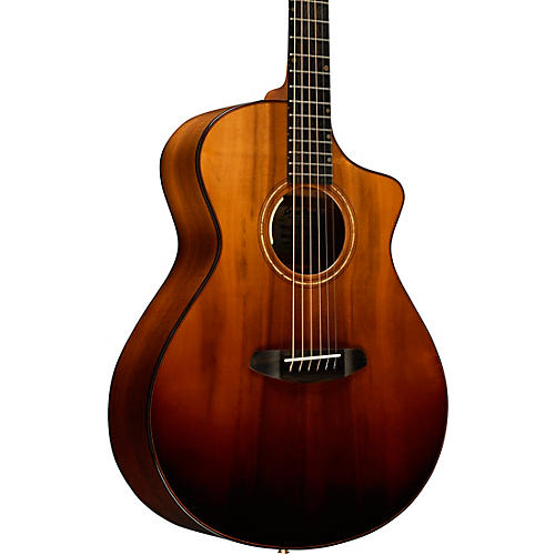 Breedlove Oregon All-Myrtlewood Limited-Edition Cutaway Concert Acoustic-Electric Guitar Sahara