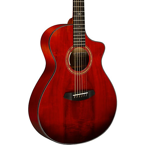 Breedlove Oregon All Myrtlewood Thinline Limited Edition Concert Cutaway Acoustic-Electric Guitar Hot Rod