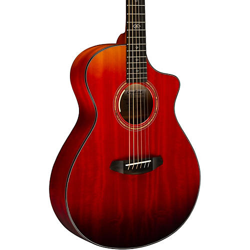 Breedlove Oregon All Myrtlewood Thinline Limited Edition Concert Cutaway Acoustic-Electric Guitar Hot Rod