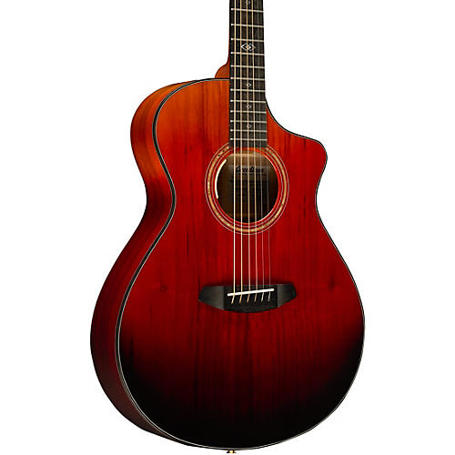 Breedlove Oregon All Myrtlewood Thinline Limited Edition Concert Cutaway Acoustic-Electric Guitar Hot Rod