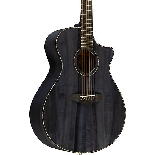 Breedlove Oregon Concerto Myrtlewood 12-String Cutaway Acoustic-Electric Guitar Stormy Night