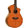 Breedlove Oregon Figured Redwood-Myrtlewood Concert Acoustic-Electric Guitar Natural