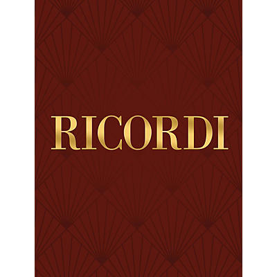 Ricordi Orfeo ed Euridice (Vocal Score) Vocal Score Series Composed by Christoph Willibald von Gluck