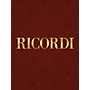 Ricordi Orfeo ed Euridice (Vocal Score) Vocal Score Series Composed by Christoph Willibald von Gluck
