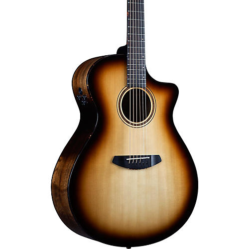 Breedlove Organic Artista Pro CE Spruce-Myrtlewood Concerto Acoustic-Electric Guitar Condition 1 - Mint Burnt Amber