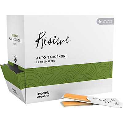 D'Addario Woodwinds Organic Reserve Alto Saxophone Reeds