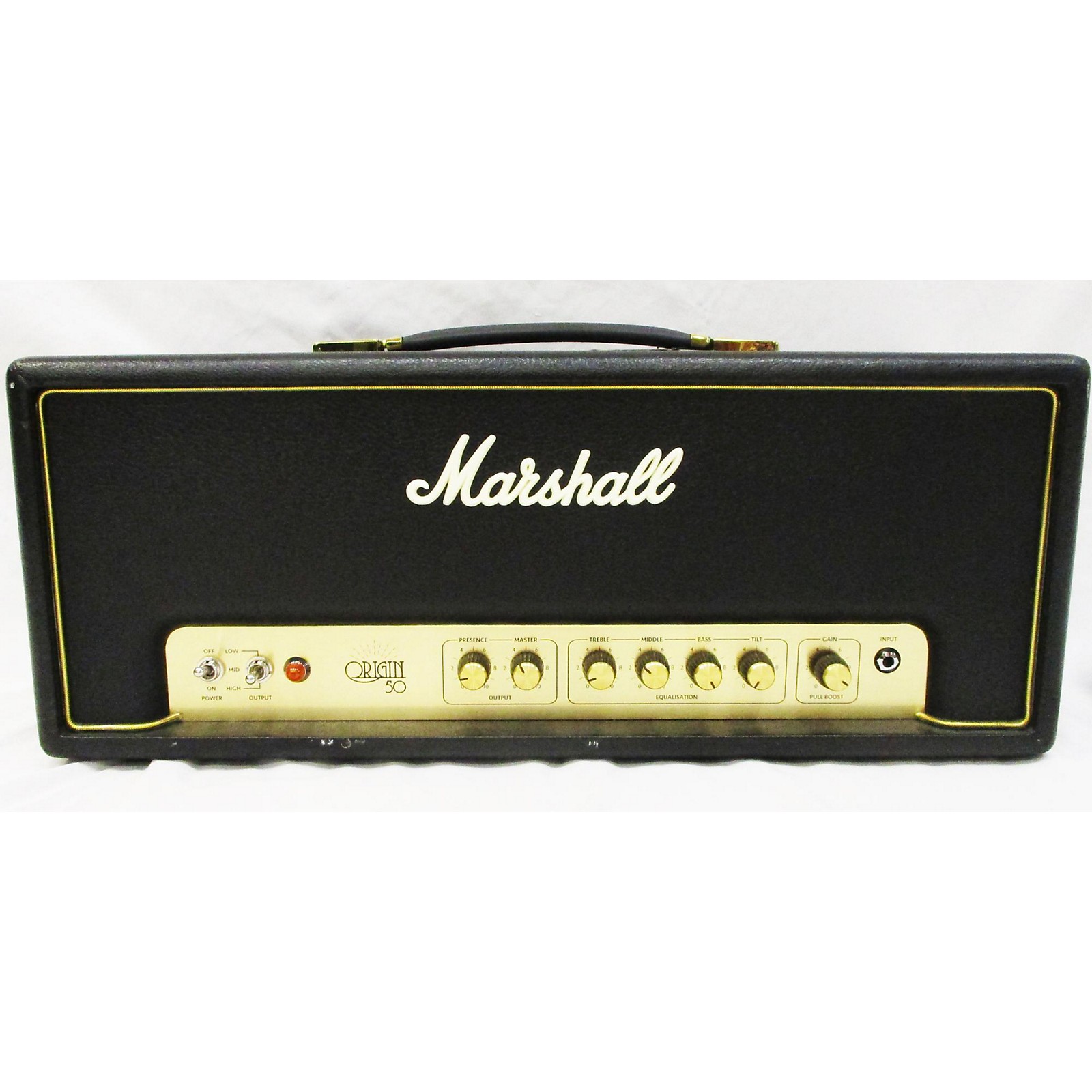 Used Marshall Origin50H 50W Tube Guitar Amp Head Musician's Friend