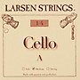 Larsen Strings Original Cello A String 1/4 Size, Medium Steel, Ball End