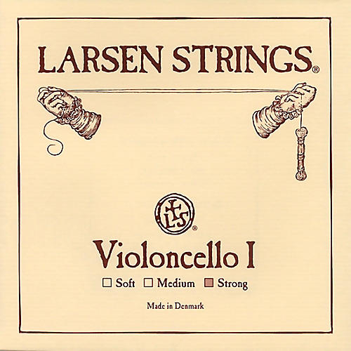 Larsen Strings Original Cello A String 4/4 Size, Heavy Steel, Ball End