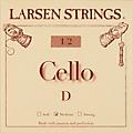 Larsen Strings Original Cello D String 4/4 Size, Light Steel, Ball End1/2 Size, Medium Steel, Ball End