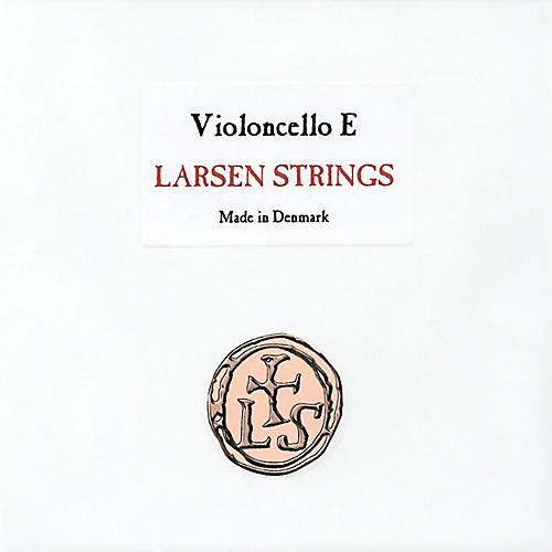 Larsen Strings Original Cello E String 4/4 Size, Medium Aluminum, Ball End