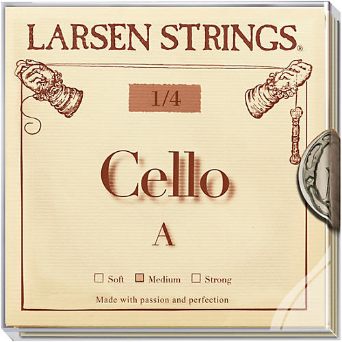 Larsen Strings Original Cello String Set 1/4 Size, Medium