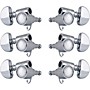 Grover Original Milk Bottle Style Rotomatics 102V Series Standard Button Tuning Machines Chrome