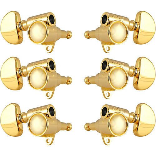 Grover Original Milk Bottle Style Rotomatics 102V Series Standard Button Tuning Machines Gold