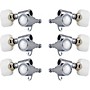 Grover Original Milk Bottle Style Rotomatics 103 Series Pearloid Button Tuning Machines Chrome