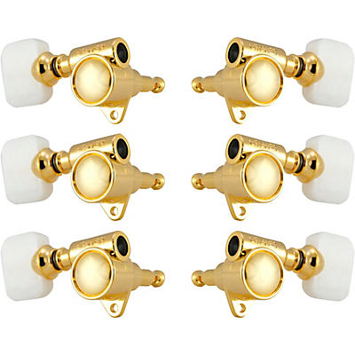 Grover Original Milk Bottle Style Rotomatics 103 Series Pearloid Button Tuning Machines