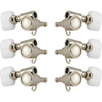 Grover Original Milk Bottle Style Rotomatics 103 Series Pearloid Button Tuning Machines