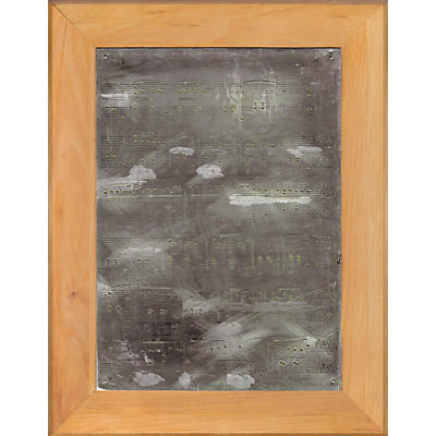 G. Henle Verlag Original Music Engraving Plate (Mounted with Wooden Frame) Henle Critical Report Series by Various