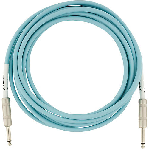 Fender Original Series Straight to Straight Instrument Cable 15 ft. Daphne Blue