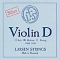 Larsen Strings Original Violin D String 4/4 Size Silver Wound, Medium Gauge, Ball End4/4 Size Silver Wound, Medium Gauge, Ball End