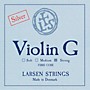 Larsen Strings Original Violin G String 4/4 Size Silver Wound, Heavy Gauge, Ball End